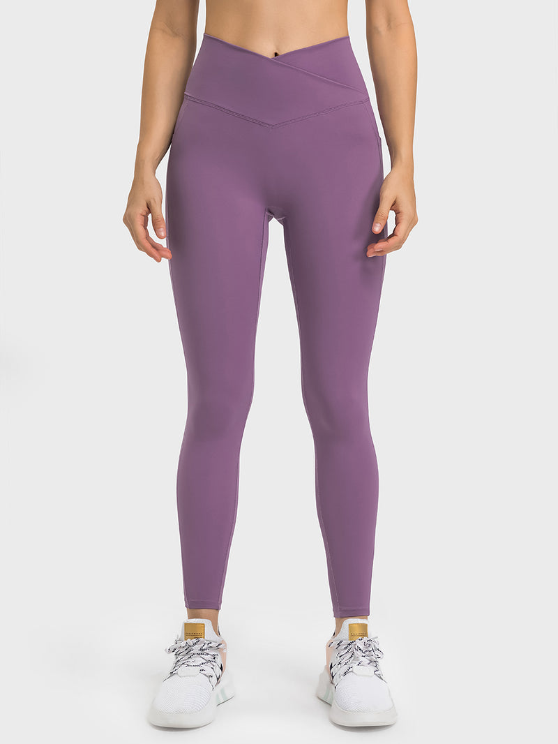 25" Cross Waist ENERGY Pockets Leggings