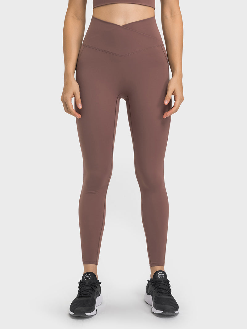 25" Cross Waist ENERGY Pockets Leggings