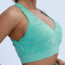 Load image into Gallery viewer, Camo Seamless Bra - Nepoagym Official Store