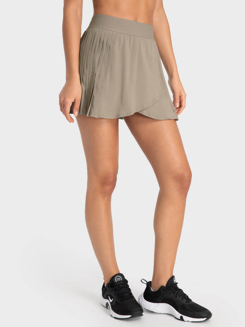 Tennis Skirts with Pockets Shorts (NPMK382)