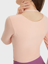 Load image into Gallery viewer, BREEZE Long Sleeve Crop Top Bra