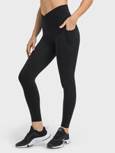 Load image into Gallery viewer, 25&quot; Cross Waist ENERGY Pockets Leggings