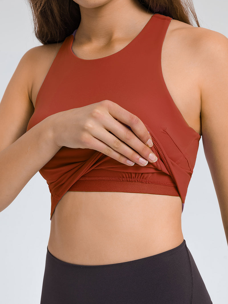 FLAME Crop Tank Bra