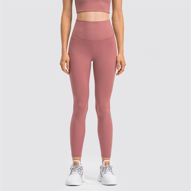 NEPOAGYM Women Workout Leggings No Front Seam Medium to High Compression  High Waist and Rise 28 Inch Full Length, New Size Black, XS: Buy Online at  Best Price in UAE 