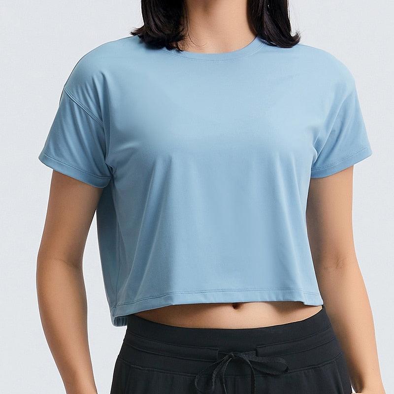 COURAGE Crop Shirts - Nepoagym Official Store
