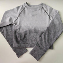 Load image into Gallery viewer, Ombre Cropped Seamless Tops - Nepoagym Official Store