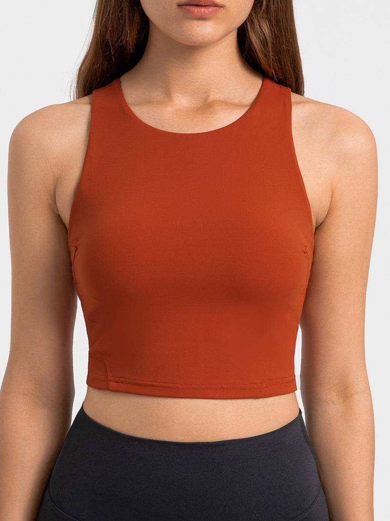 FLAME Crop Tank Bra