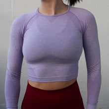 Load image into Gallery viewer, Cropped Seamless Top - Nepoagym Official Store
