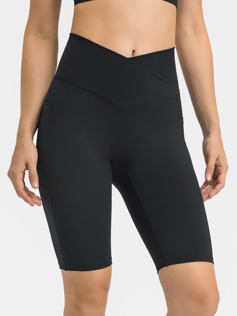 10" Cross Waist  Shorts