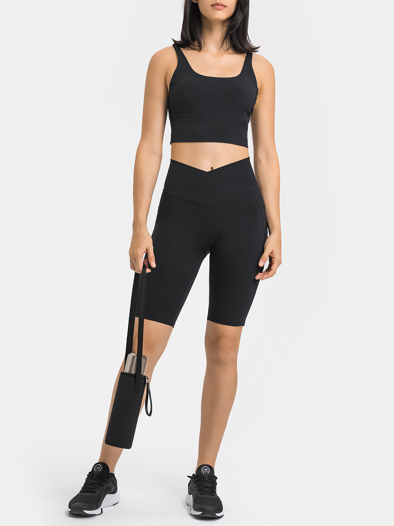 10" Cross Waist  Shorts