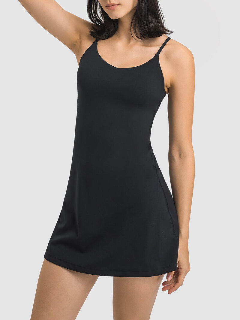 Nepoagym 30" Length Womens Tennis Dress Workout Dress with Built-in Bra Nepoagym Official Store Nepoagym 30" Length Womens Tennis Dress Workout Dress with Built-in Bra Nepoagym Official Store
