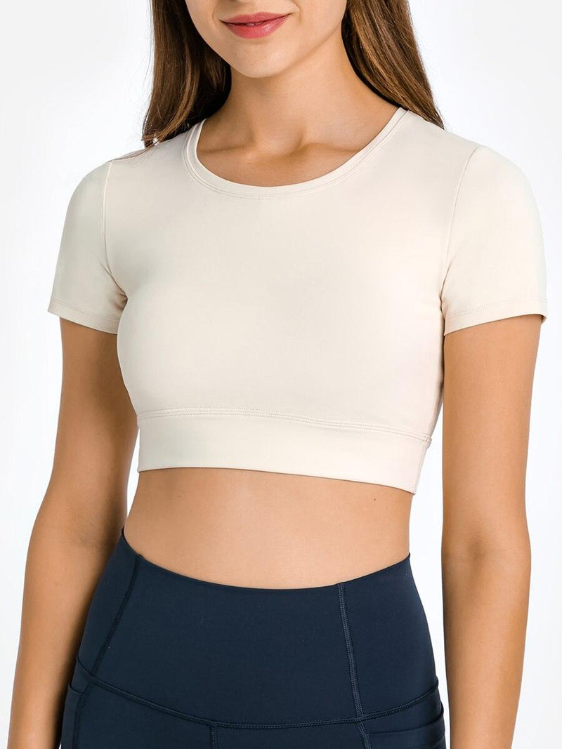 GALAXY Crop Tops with Padded Bra - Nepoagym Official Store