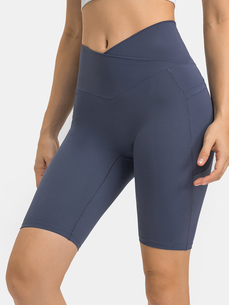 10" Cross Waist  Shorts
