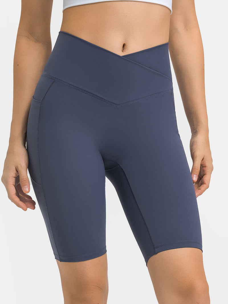 10" Cross Waist  Shorts